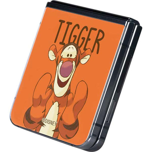 Disney Winnie the Pooh Tigget Portrait Galaxy Z Flip5 5G Skin